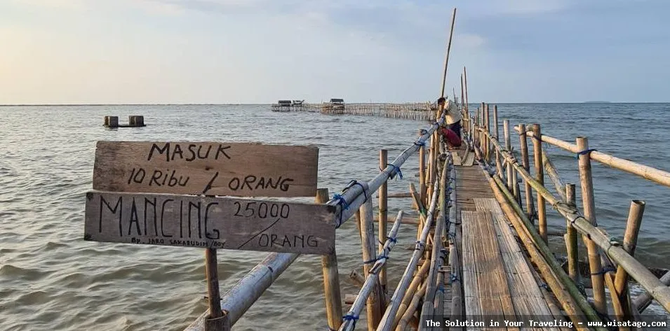 wisata Pantai Tanjung Kait yang indah