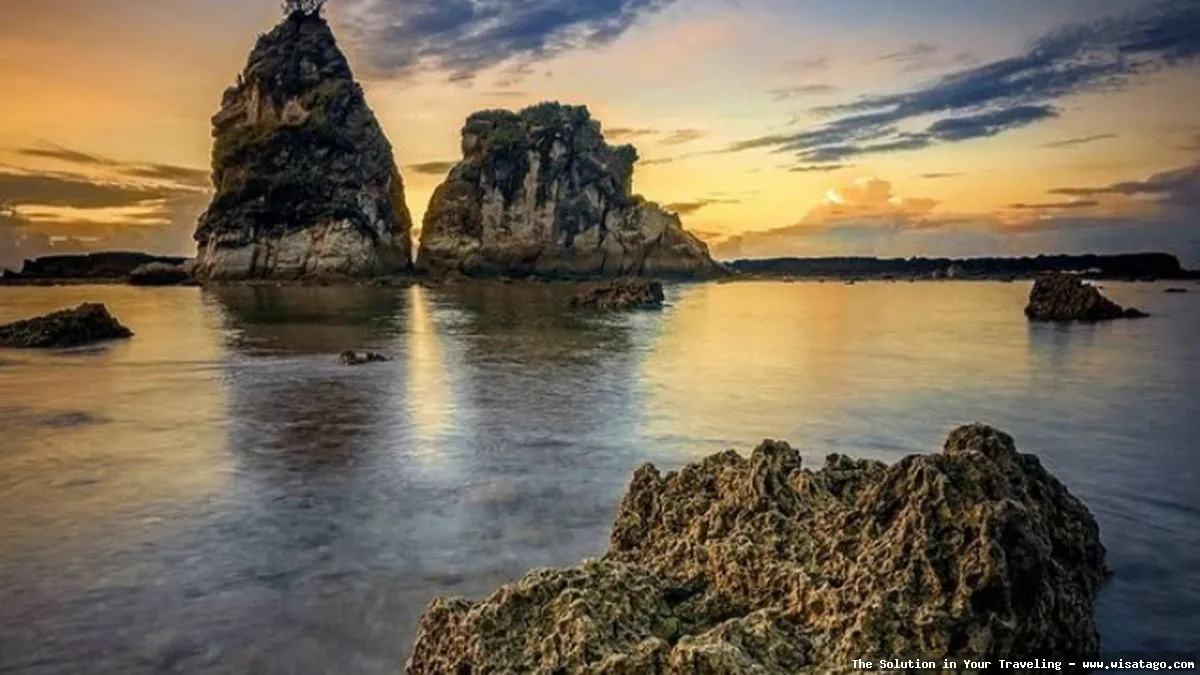 Wisata Pantai Tanjung Layar yang memukau