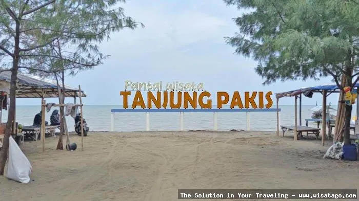 Wisata Pantai Tanjung Pakis Karawang indah