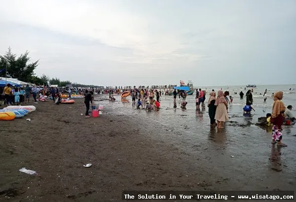 Wisata Pantai Tanjung Pakis Karawang indah