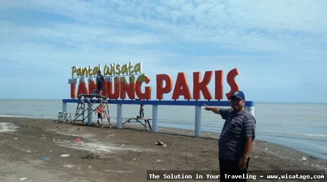 wisata Pantai Tanjung Pakis Karawang indah