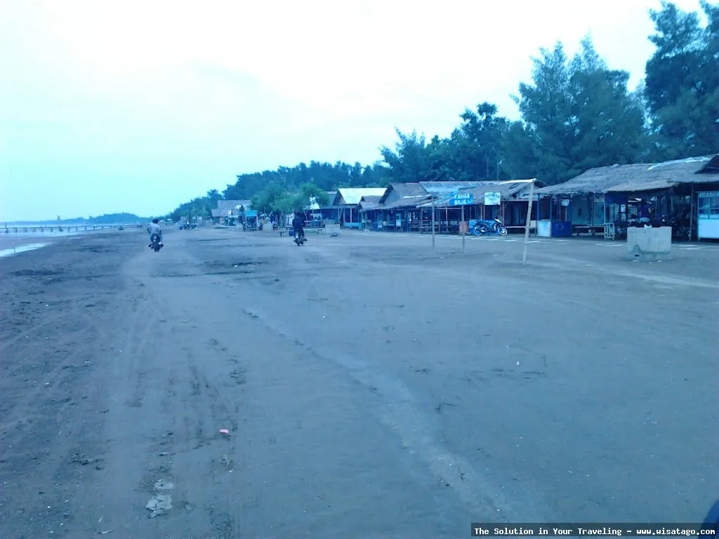 Wisata Pantai Tanjung Pakis Karawang indah