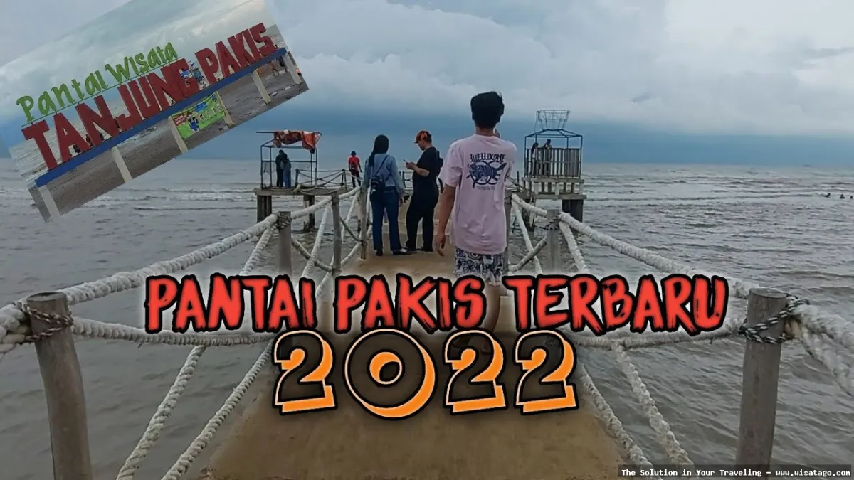 Wisata Pantai Tanjung Pakis Karawang indah