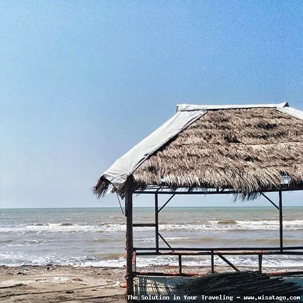 Wisata Pantai Tanjung Pakis Karawang indah