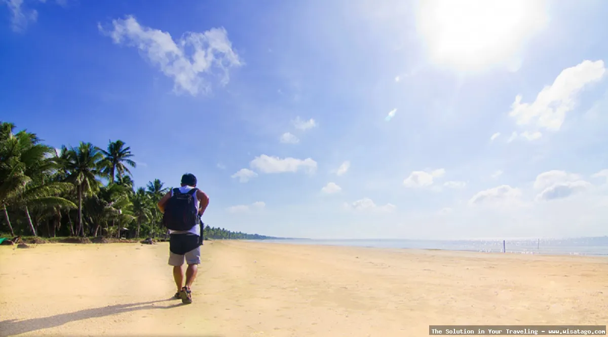 Wisata Pantai Tanjung Sawang memukau