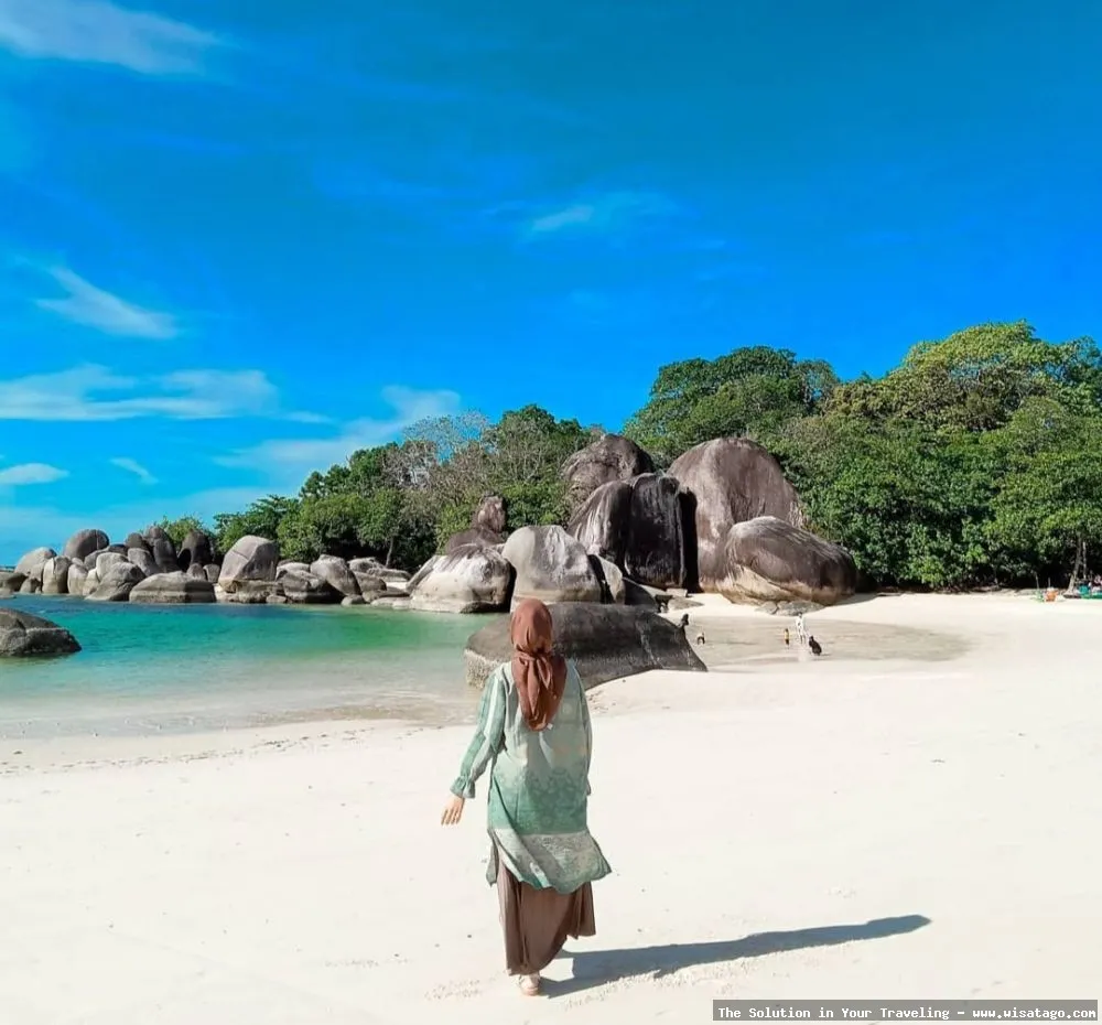 Wisata Pantai Tanjung Tinggi mempesona