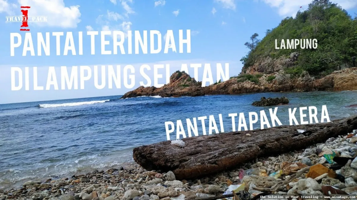 wisata Pantai Tapak Kera yang indah