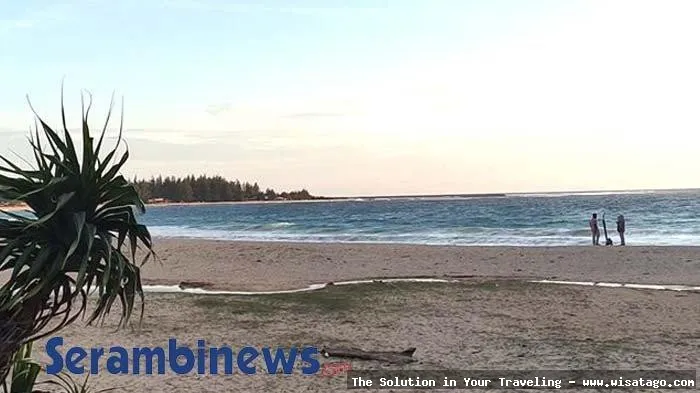 wisata Pantai Tebing Lampuuk memesona