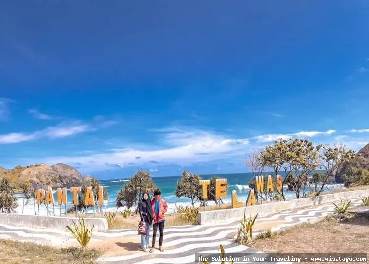 Wisata Pantai Telawas yang menawan hati