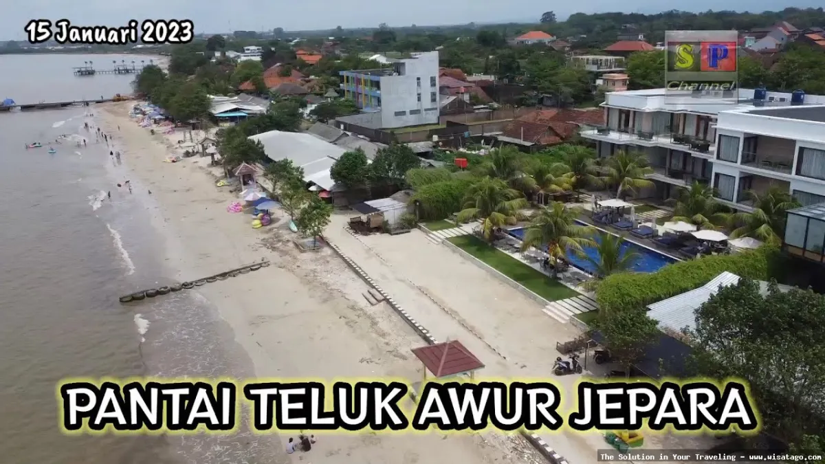 wisata Pantai Teluk Awur yang indah