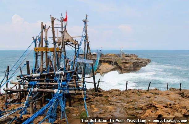 wisata Pantai Timang yang menantang