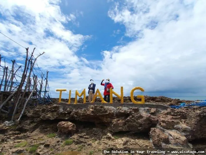 Wisata Pantai Timang yang menantang