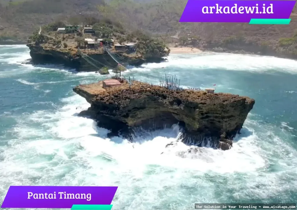 wisata Pantai Timang: gondola menantang