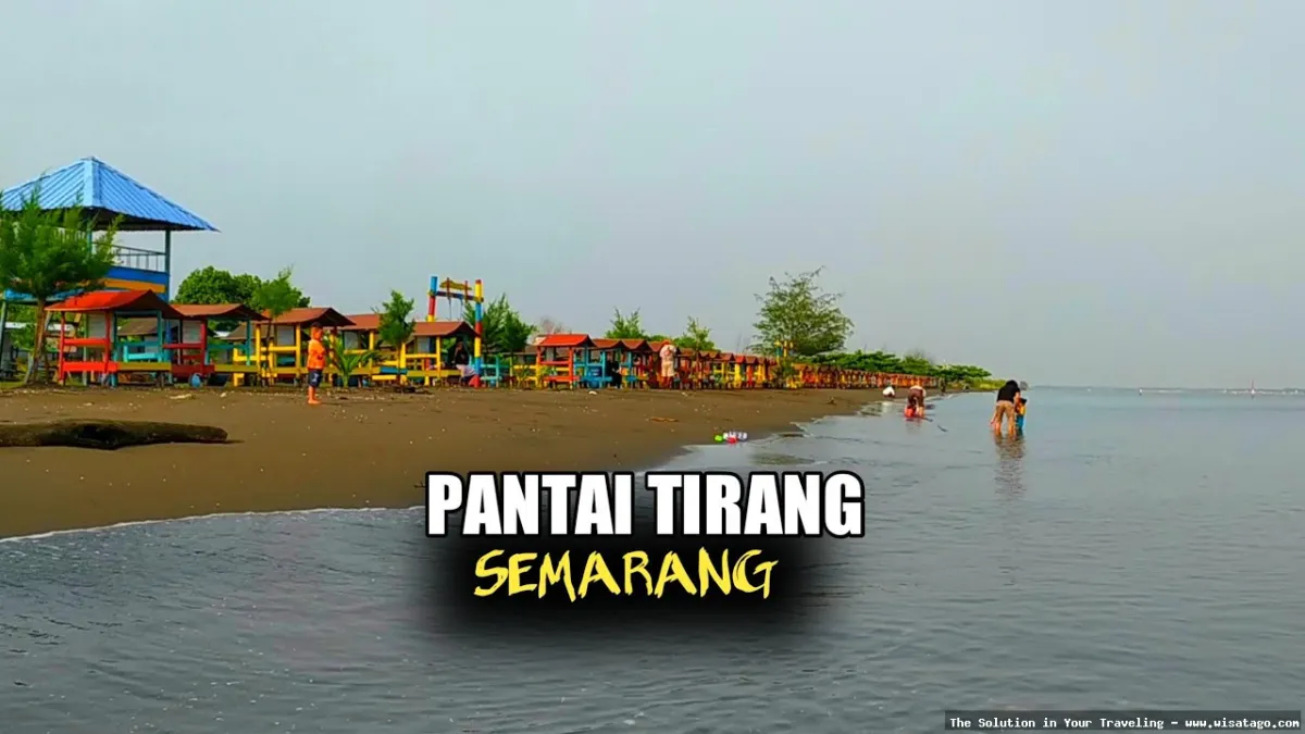 Wisata Pantai Tirang yang mempesona