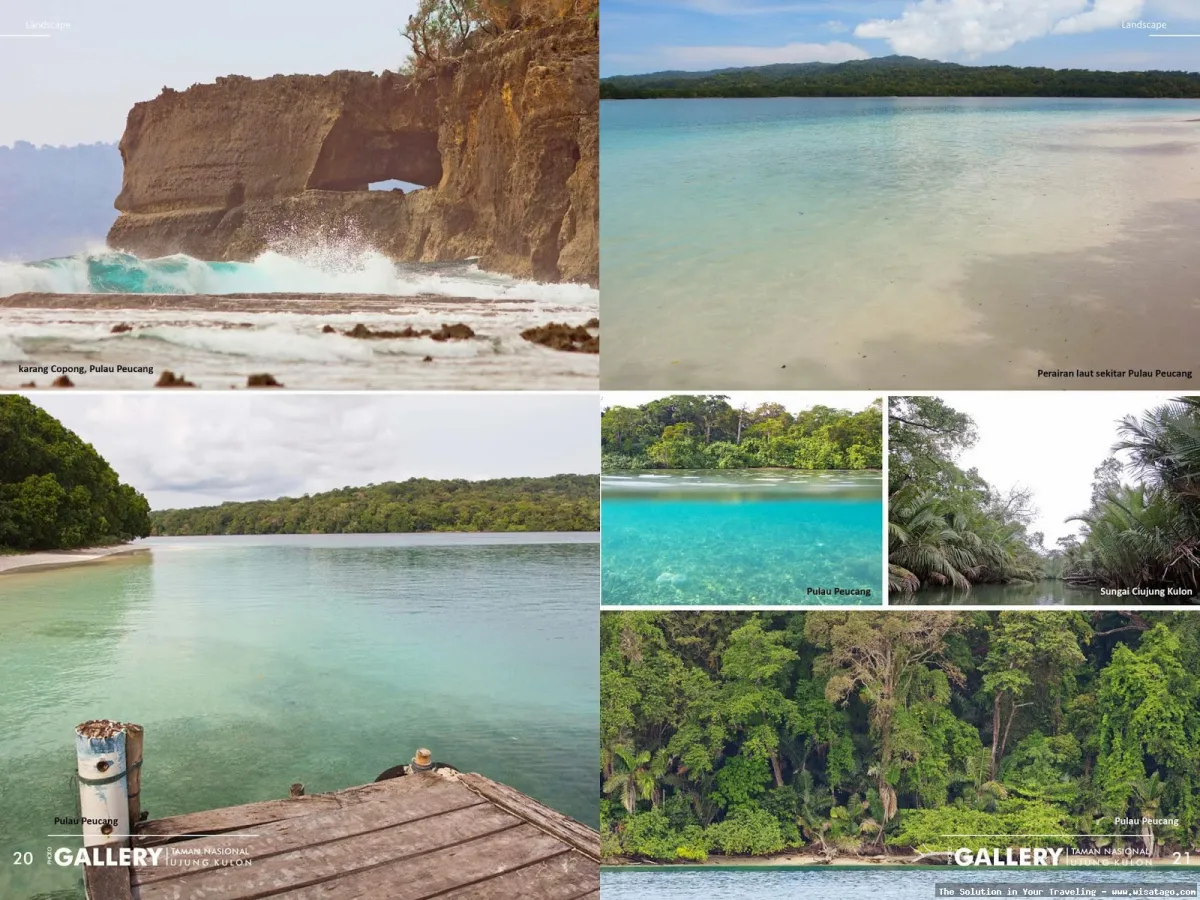 wisata Pantai Ujung Kulon yang indah