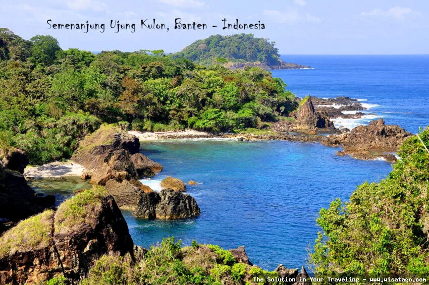 wisata Pantai Ujung Kulon yang indah