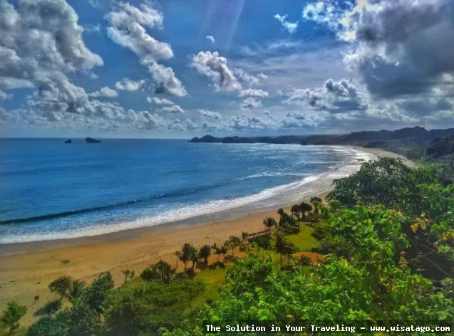 Wisata Pantai Ungapan indah mempesona