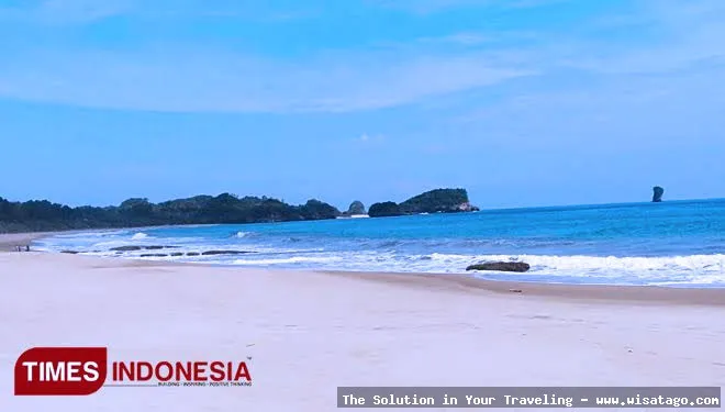 Wisata Pantai Ungapan yang mempesona.