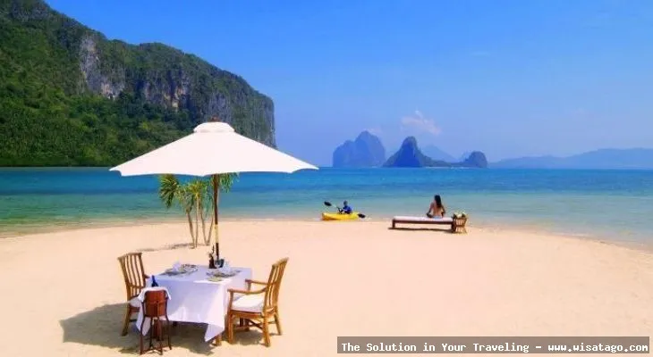 Wisata Pantai Viovio yang memukau.