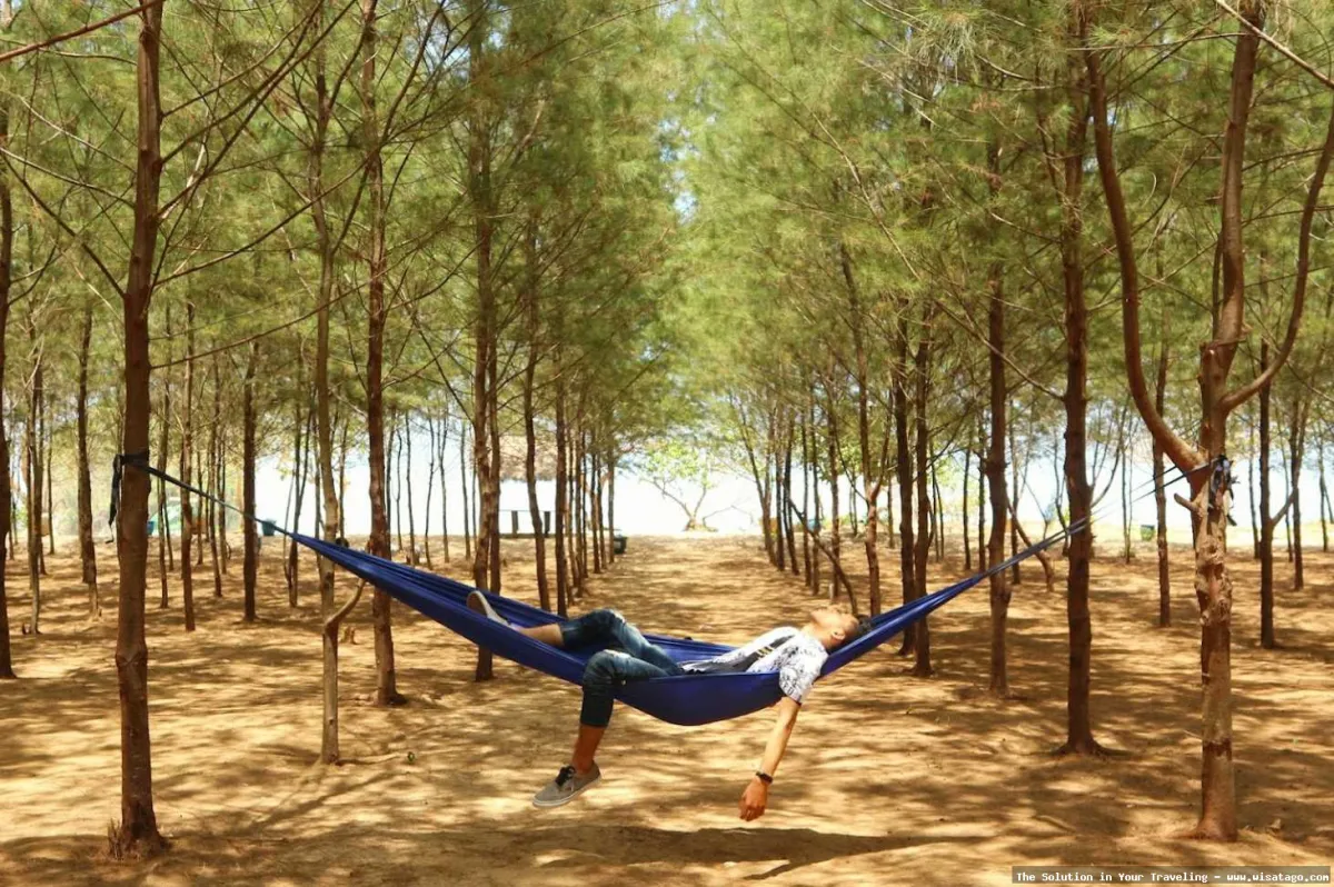 wisata Pantai Watu Leter nan indah