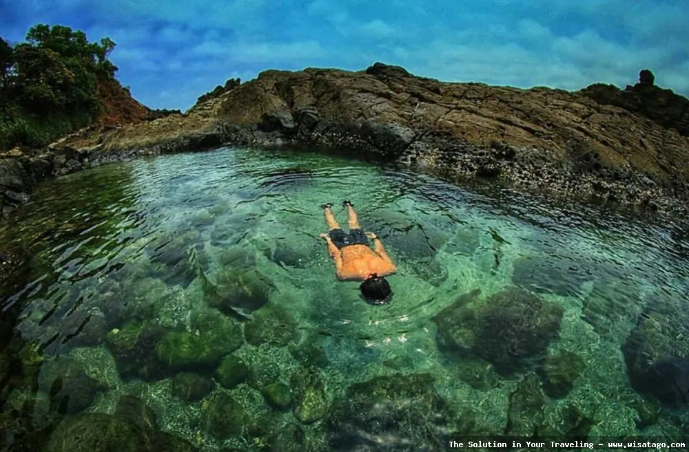 wisata Pantai Wediombo Gunungkidul eksotis memukau