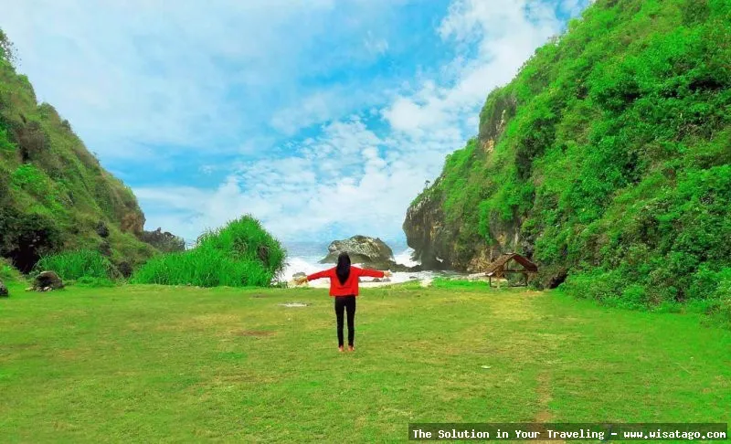 wisata Pantai Wohkudu, pemandangan memukau