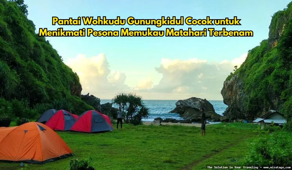 wisata Pantai Wohkudu yang menawan