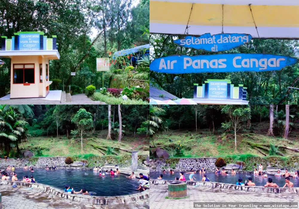 Wisata Pemandian Air Panas Cangar alami