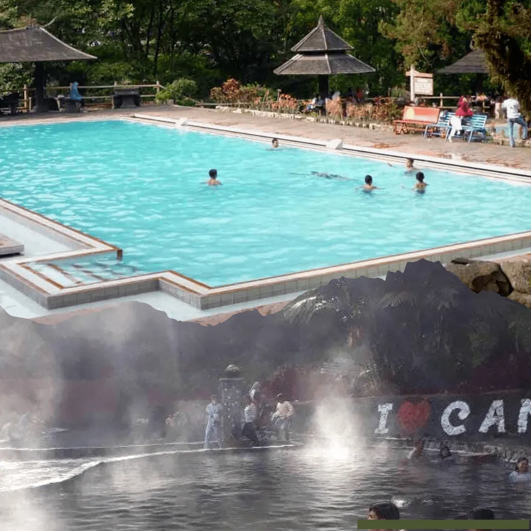 wisata Pemandian Air Panas Cangar sejuk