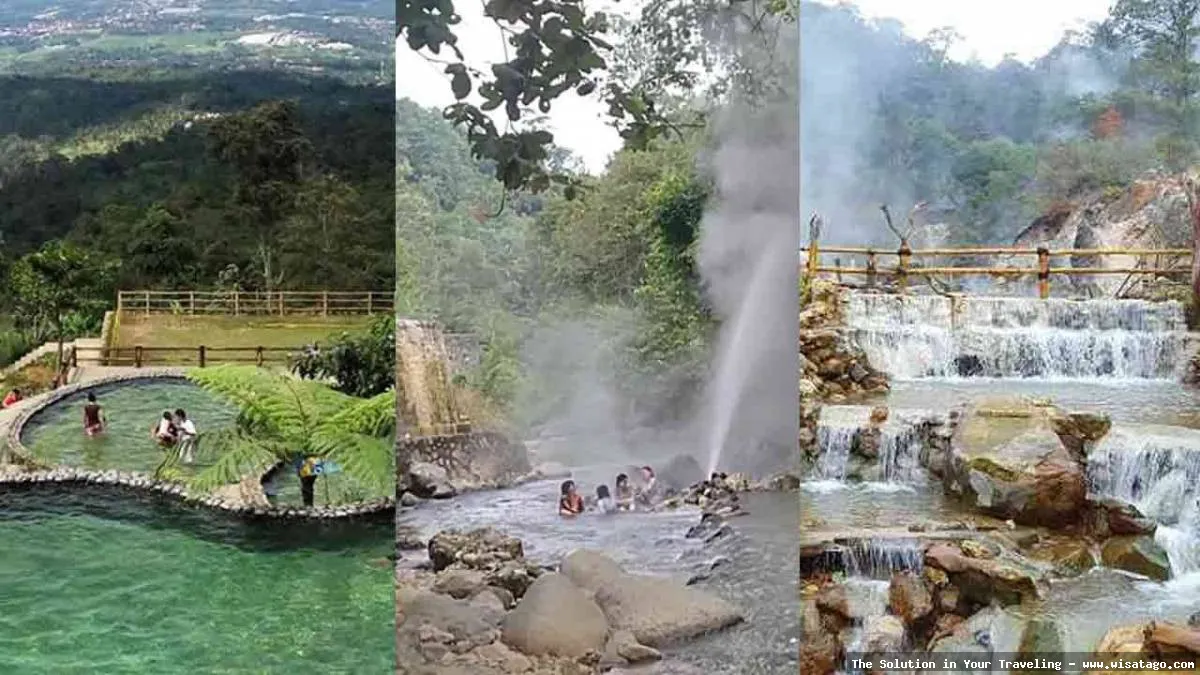 Wisata Pemandian Air Panas Songgoriti segar