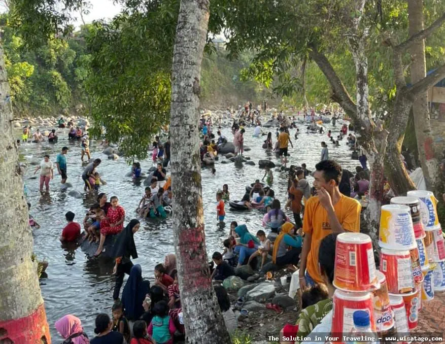 Wisata Pemandian Lubuk Papan yang menyegarkan