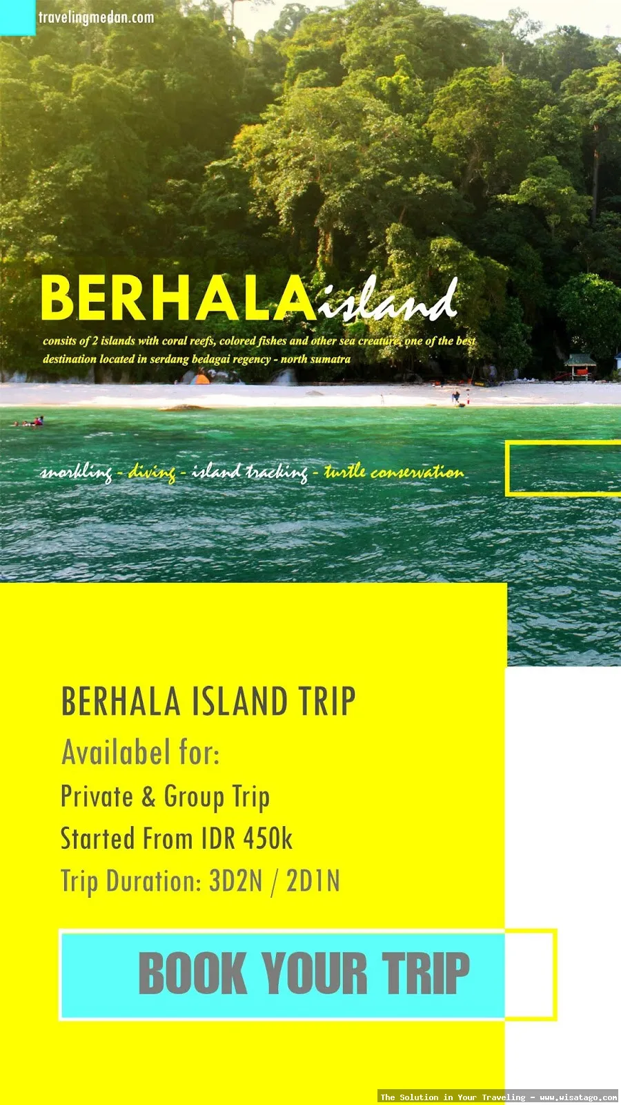 wisata Pulau Berhala, pantai yang indah