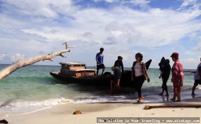Wisata Pulau Berhala, pantai yang indah