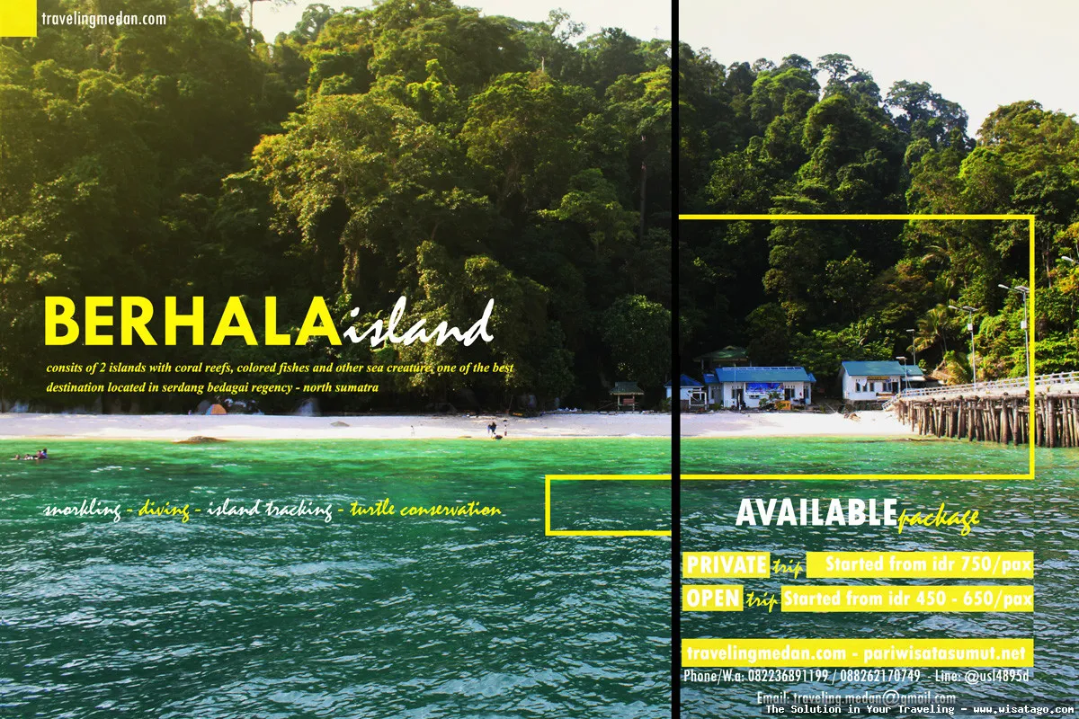 Wisata Pulau Berhala, keindahan alamnya