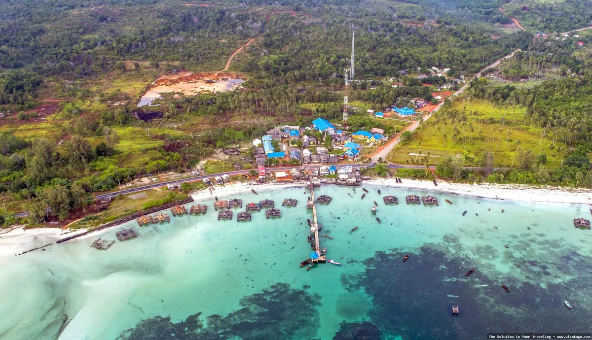 wisata Pulau Bintang, keindahan memukau