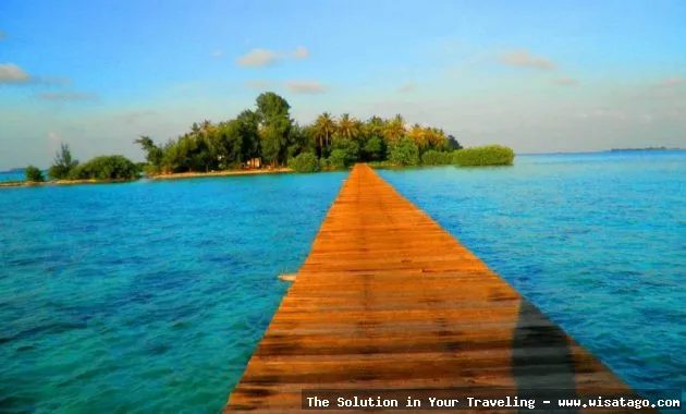 wisata Pulau Cangkir yang mempesona