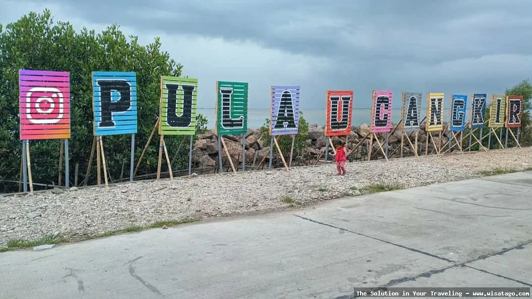 wisata Pulau Cangkir yang menawan