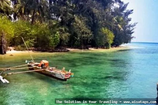 wisata Pulau Cangkir yang mempesona