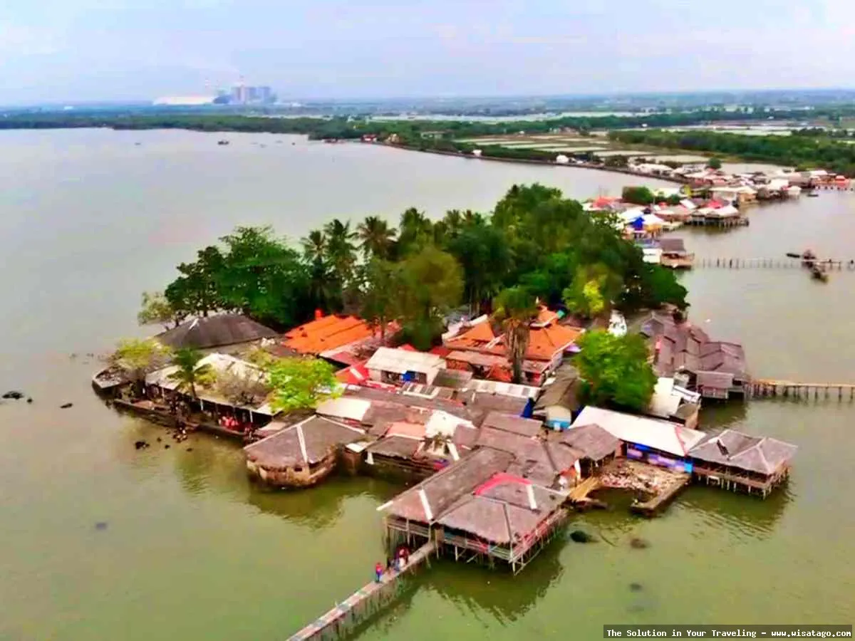 wisata Pulau Cangkir yang mempesona