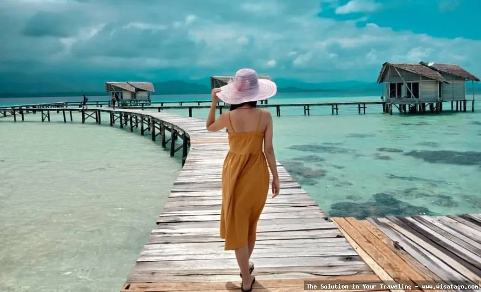 Wisata Pulau Cinta Gorontalo mempesona