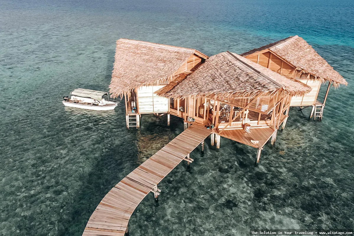 wisata Pulau Cinta Gorontalo nan indah