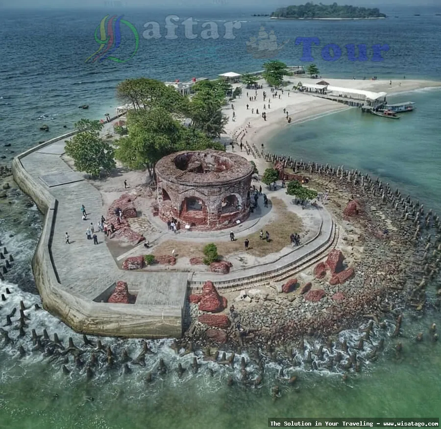 Wisata Pulau Cipir, pemandangan eksotis