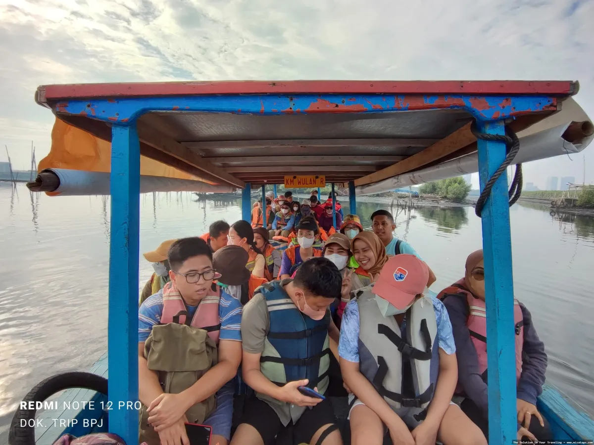Wisata Pulau Cipir, pemandangan eksotis.