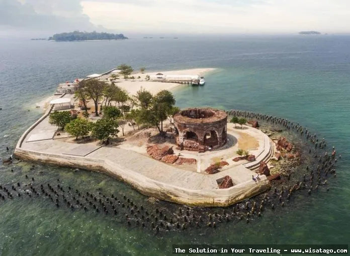 Wisata Pulau Cipir, pemandangan indah