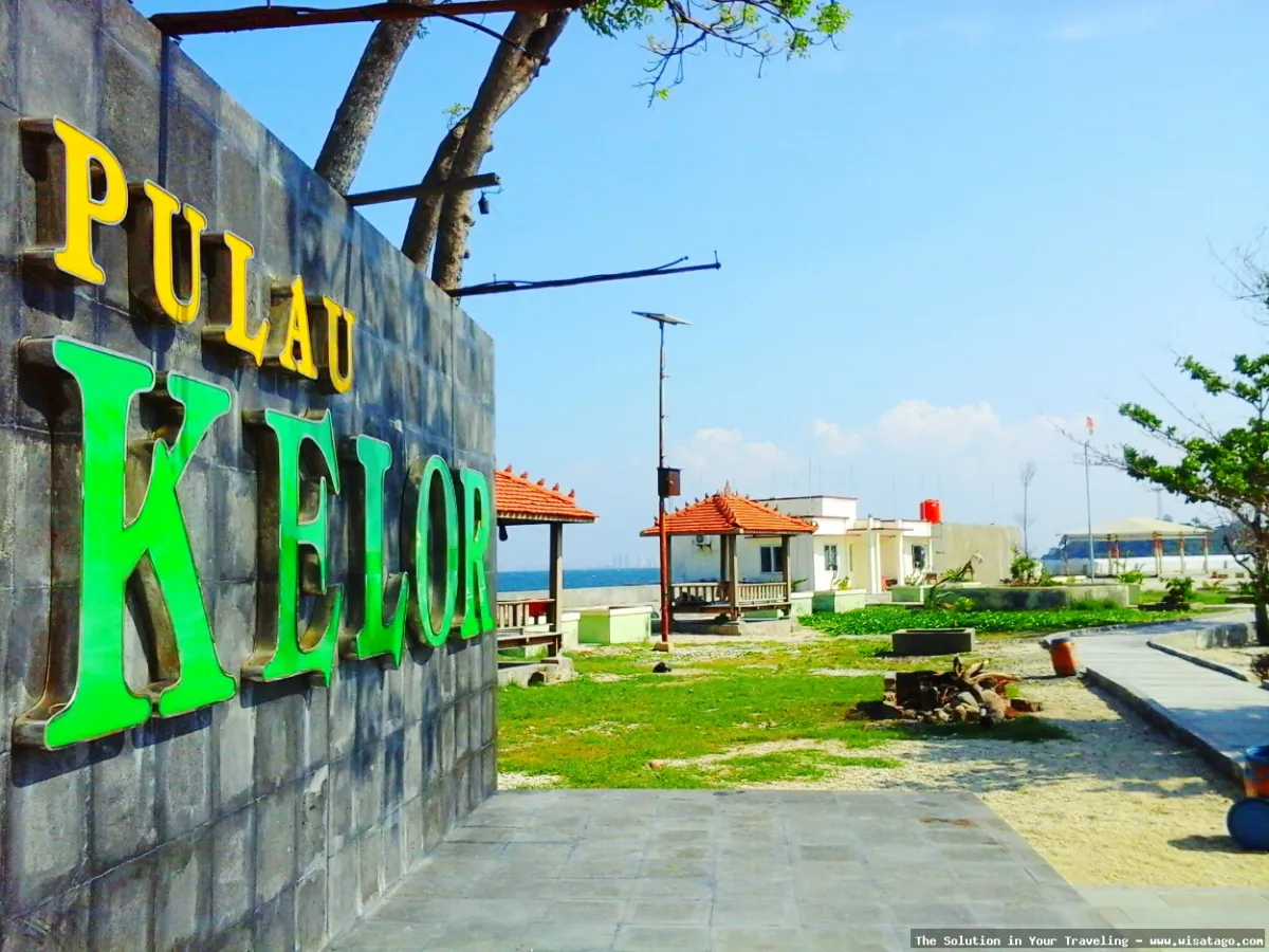 Wisata Pulau Cipir, pemandangan eksotis.