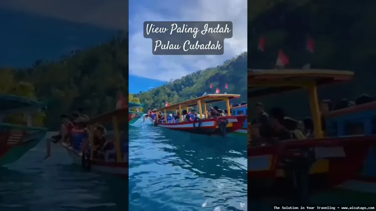 Wisata Pulau Cubadak: surga tersembunyi