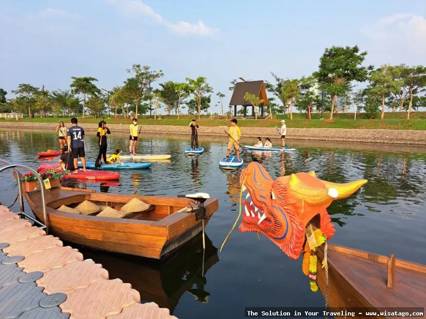 Wisata Pulau Kapuk yang menenangkan