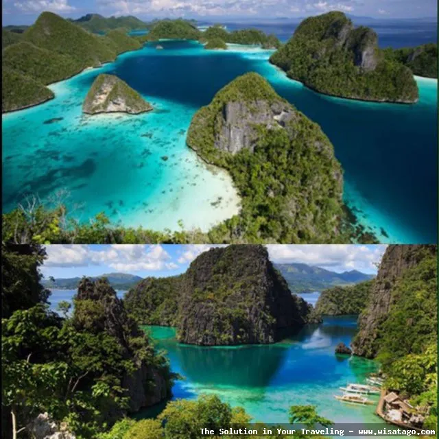 Wisata Pulau Kayangan, pemandangan indah.