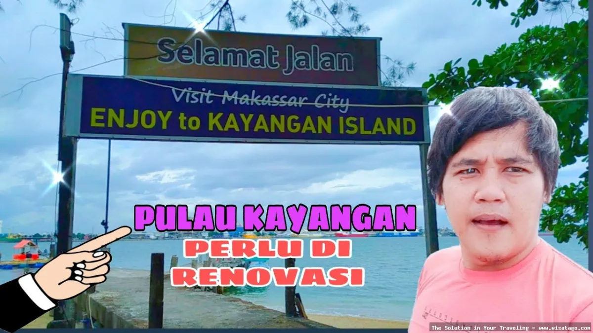 Wisata Pulau Kayangan yang mempesona