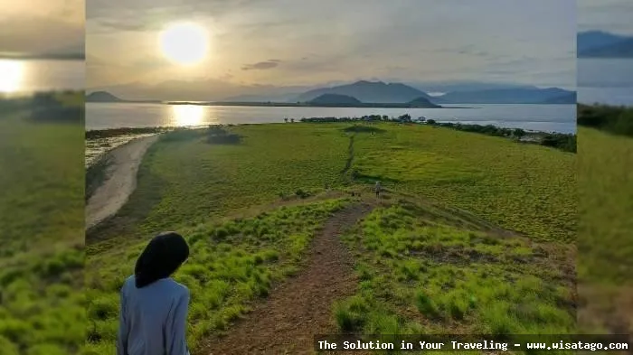 Wisata Pulau Kenawa, pasir putih memukau